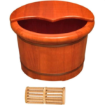 Removable Massage Bead Foot Bath: Soothes tired feet and ankles