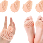 Breathable heel and forefoot protectors