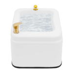 Constant Temperature Deep Soak Foot Bath: 15L large capacity, equipped with a pull-out shower head, massage and foot bath in one
