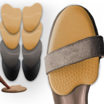 Anti-slip forefoot high-heel insoles