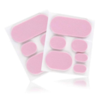 Invisible anti-friction sponge foot pads