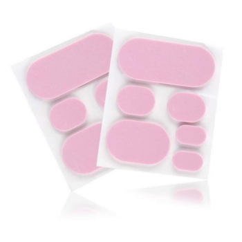 Invisible anti-friction sponge foot pads